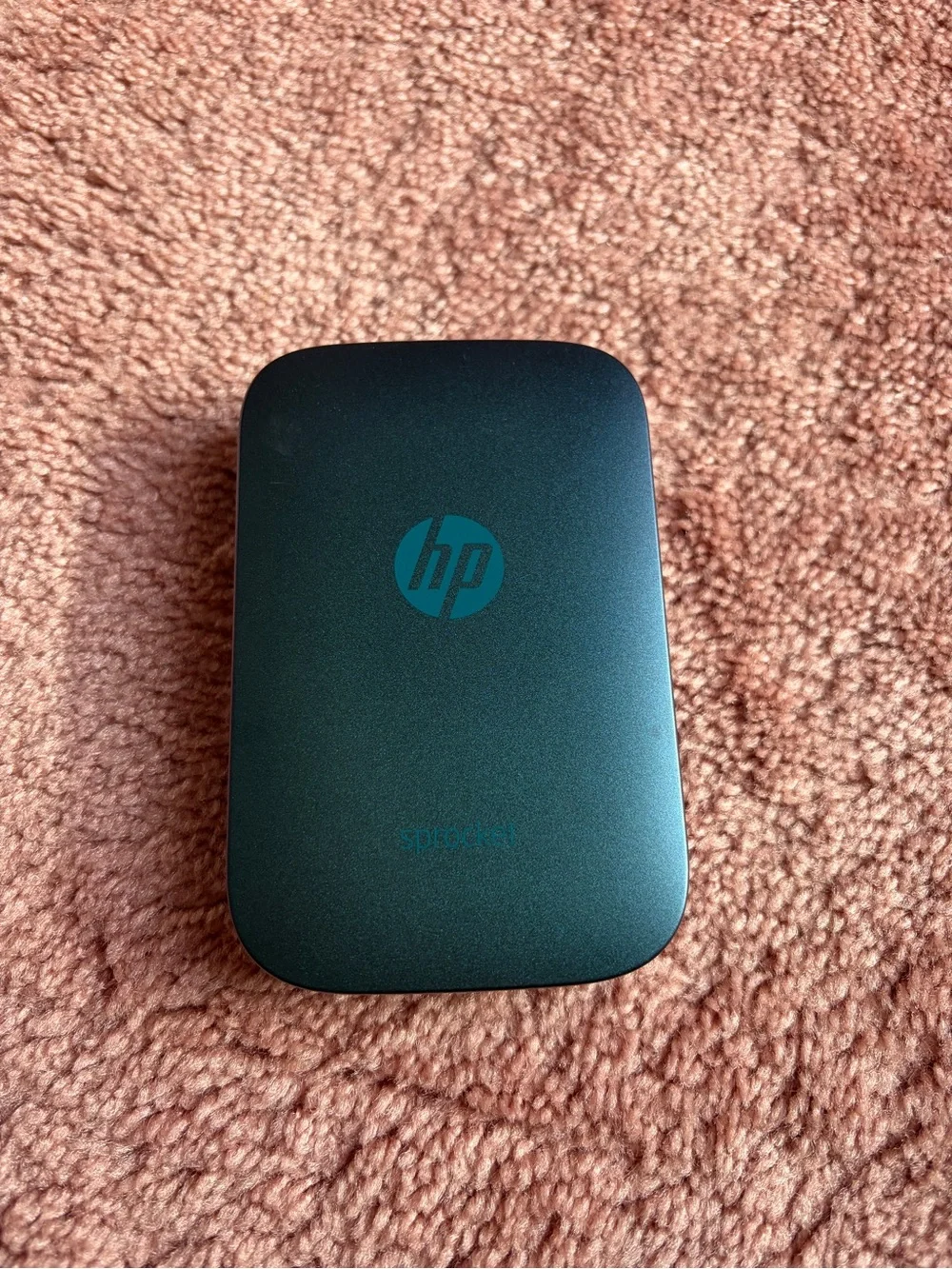 HP Sprocket mini blue printer